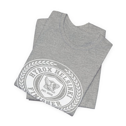 Tee HYROX Helsinki Finisher — photo produit | HybridDept
