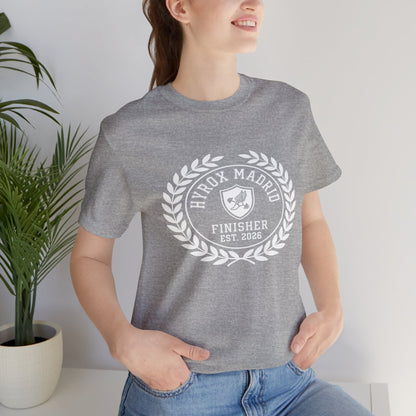 Tee HYROX Madrid Finisher — photo produit | HybridDept