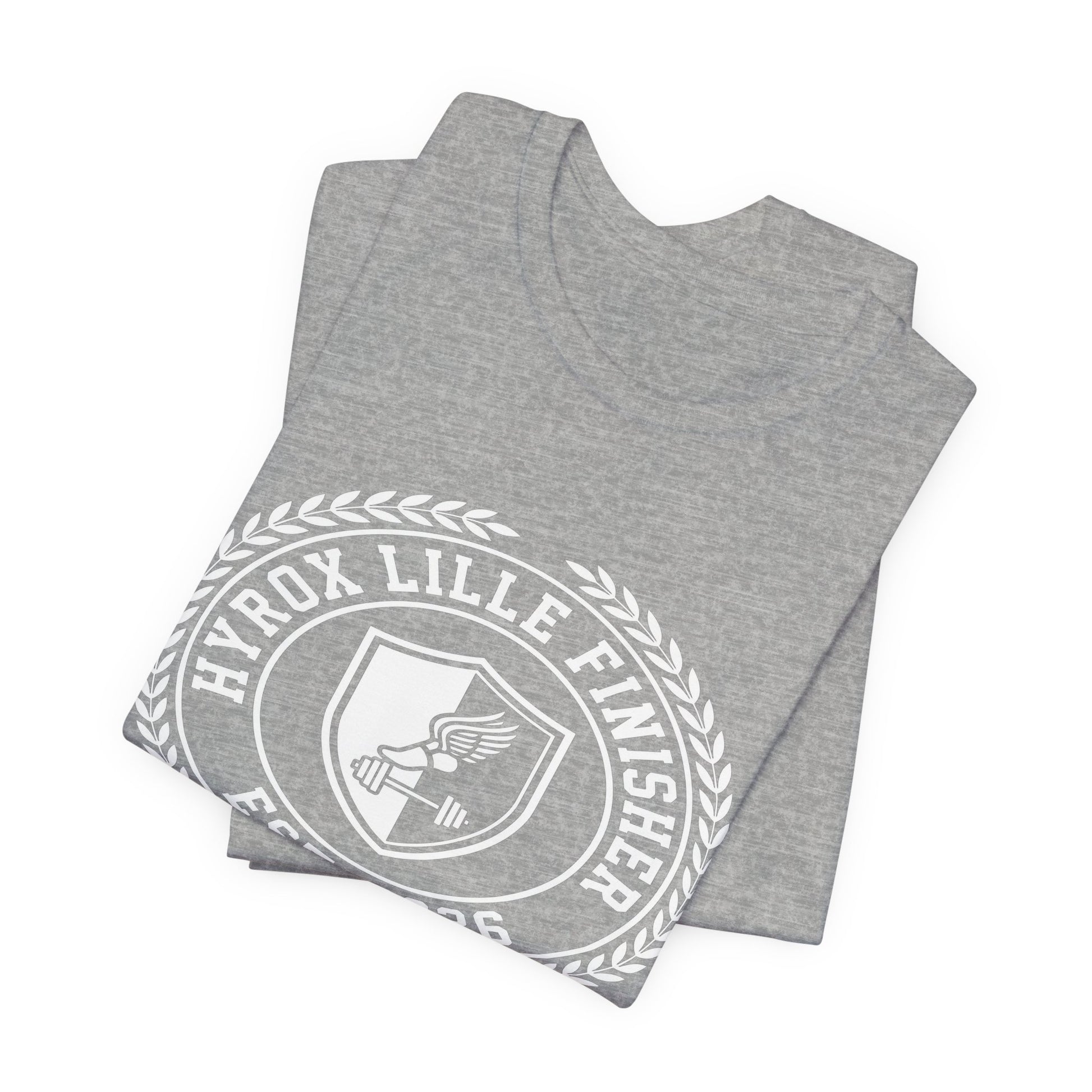Tee HYROX Lille Finisher — photo produit | HybridDept