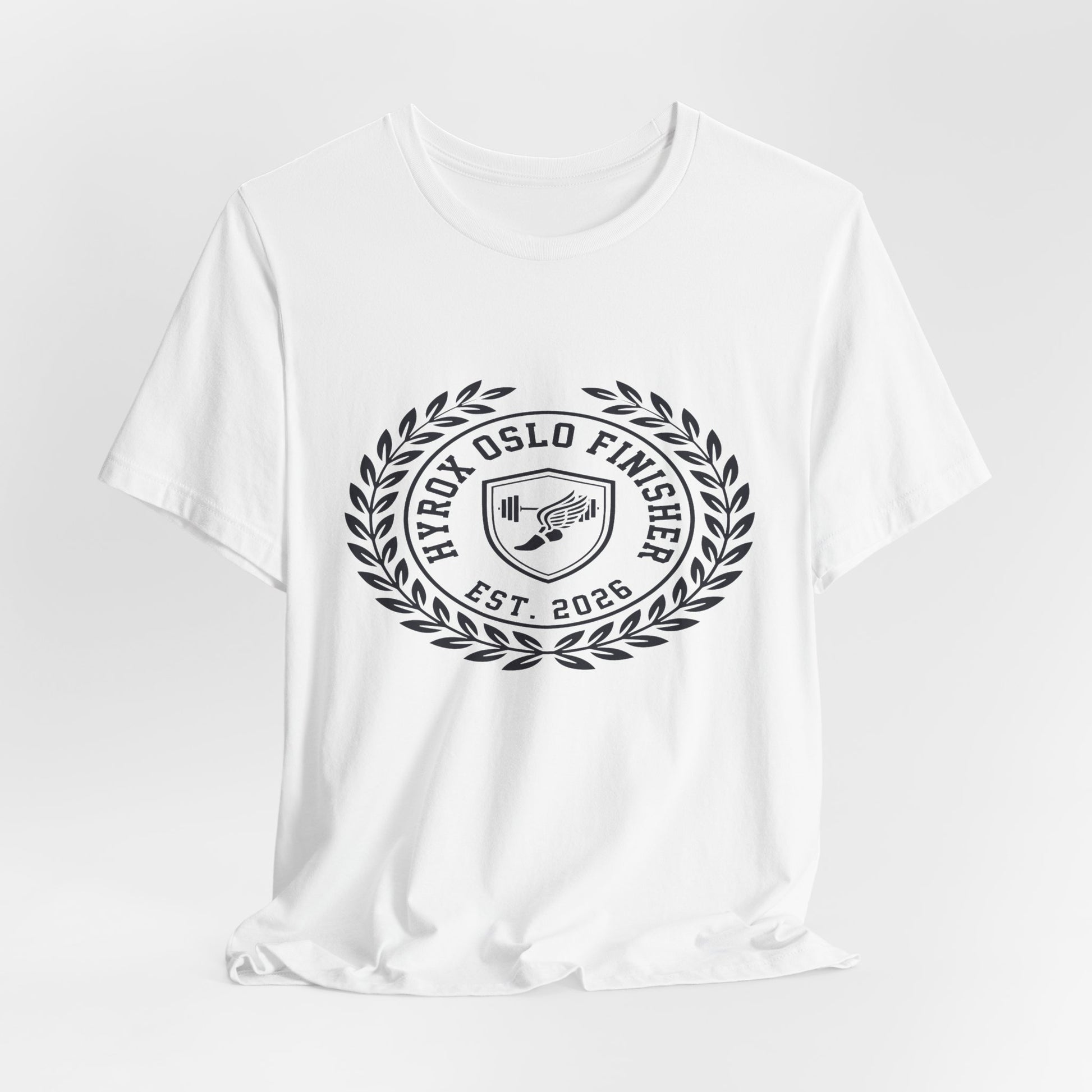 Tee HYROX Oslo Finisher — side view | hybriddept