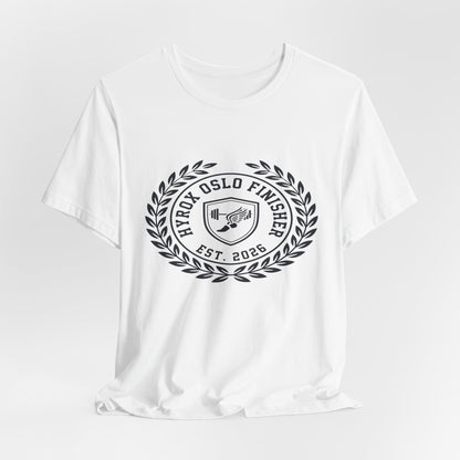 Tee HYROX Oslo Finisher — side view | hybriddept