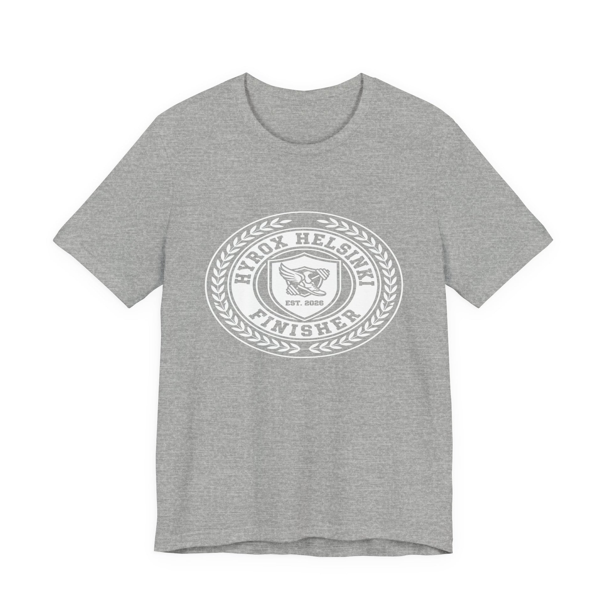 Tee HYROX Helsinki Finisher — détail inscription | hybriddept