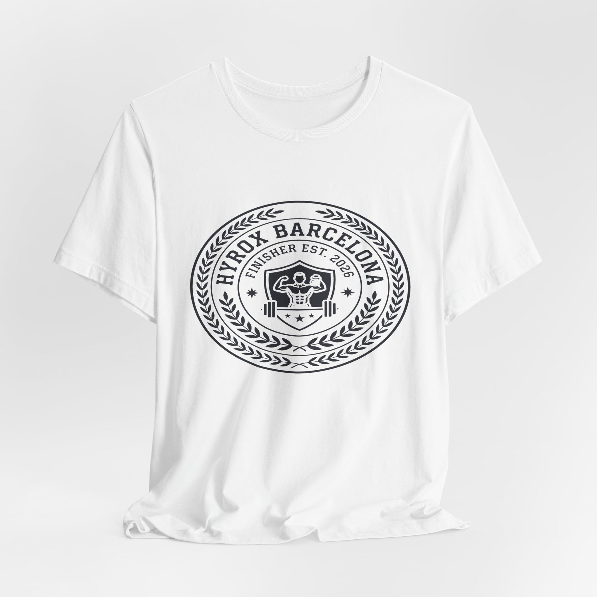 Tee HYROX Barcelona Finisher — vue lifestyle | HybridDept
