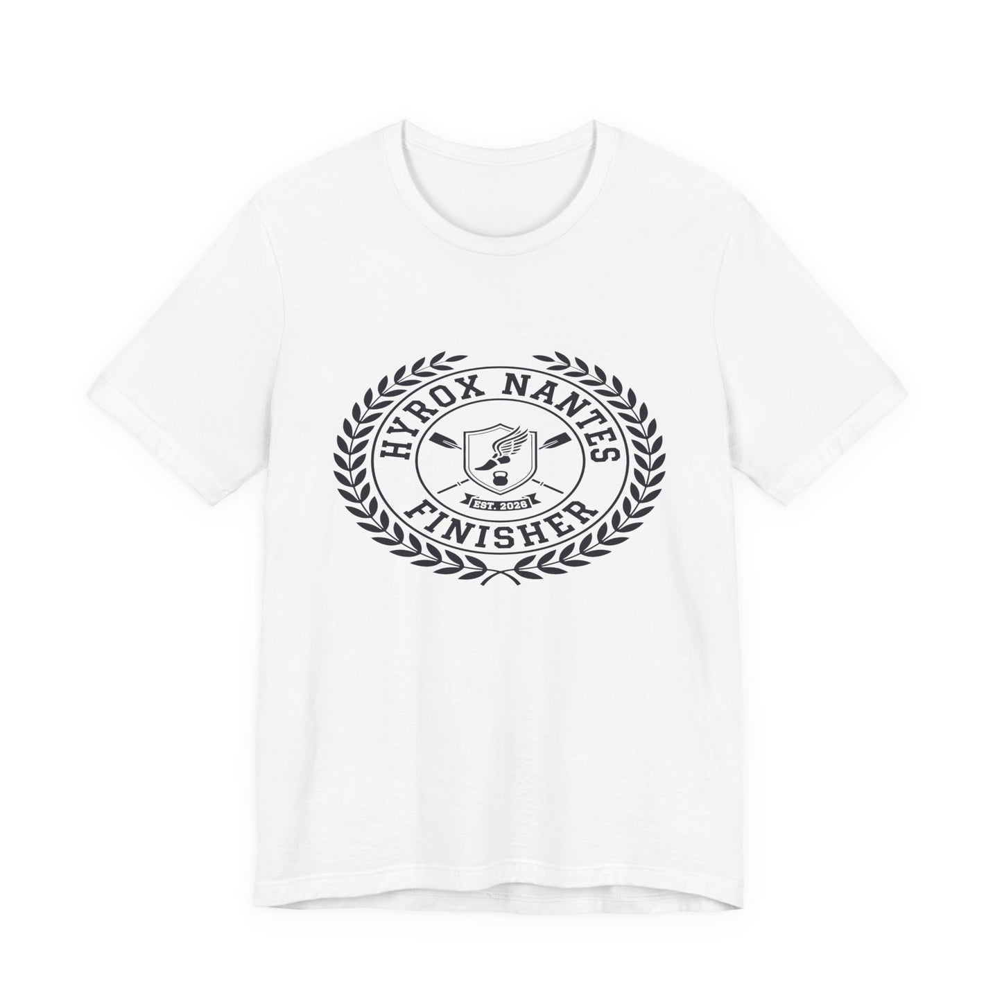 Tee HYROX Nantes Finisher — back view | hybriddept