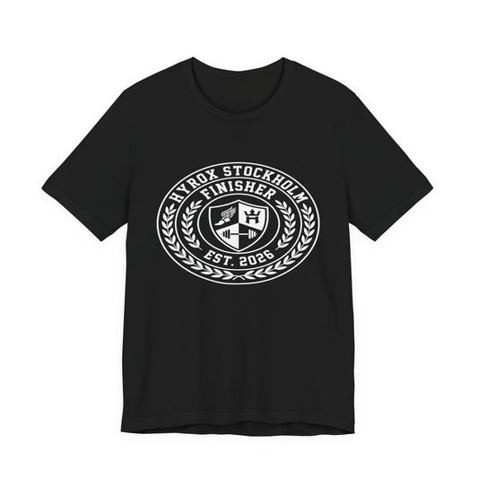 Tee HYROX Stockholm Finisher — vue de dos | HybridDept