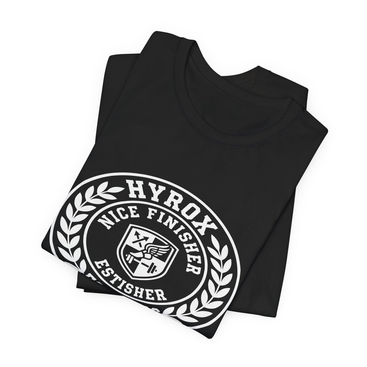 Tee HYROX Nice Finisher — détail capuche | HybridDept