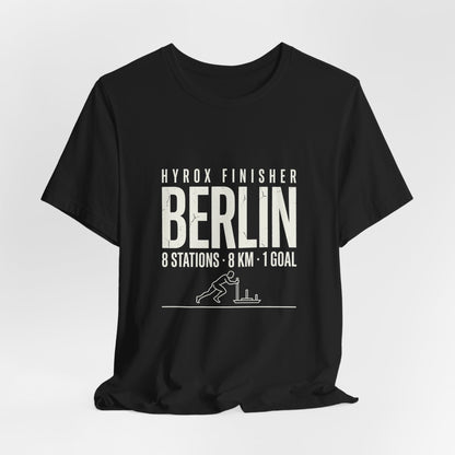 HYROX Berlin Finisher Tee - Distressed Runner