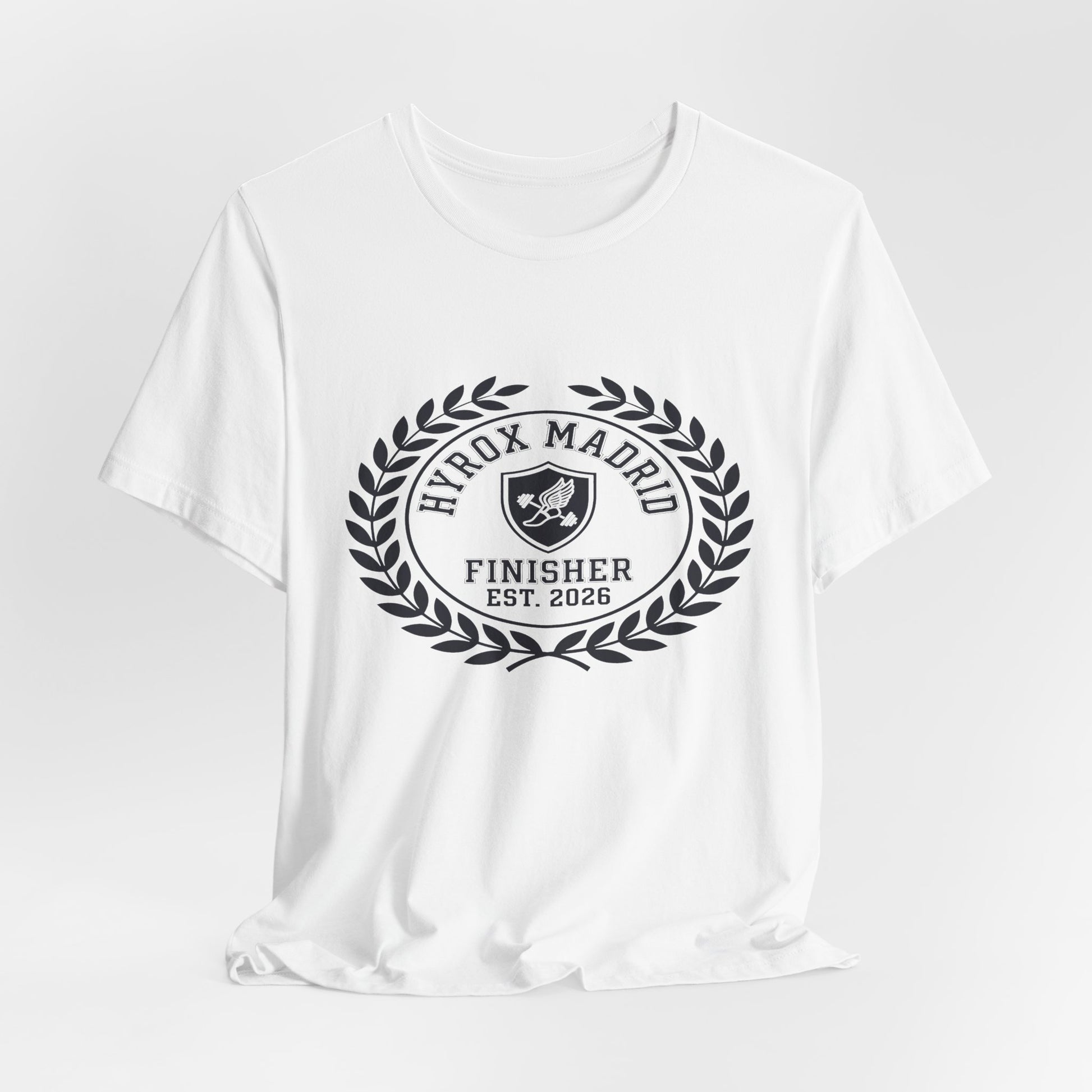 Tee HYROX Madrid Finisher — photo produit | HybridDept