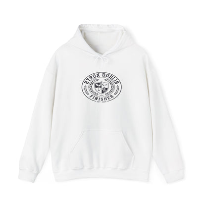 Hoodie HYROX Dublin Finisher — back view | hybriddept