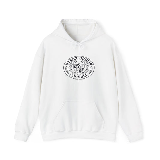 Hoodie HYROX Dublin Finisher — back view | hybriddept