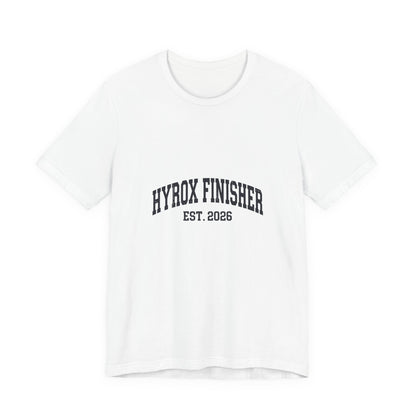 Tee HYROX Finisher — détail inscription | HybridDept