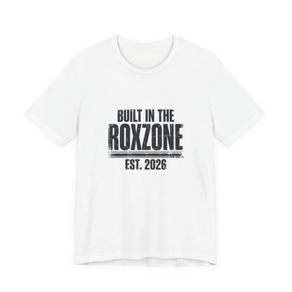 Tee Built In The Roxzone — back view | hybriddept