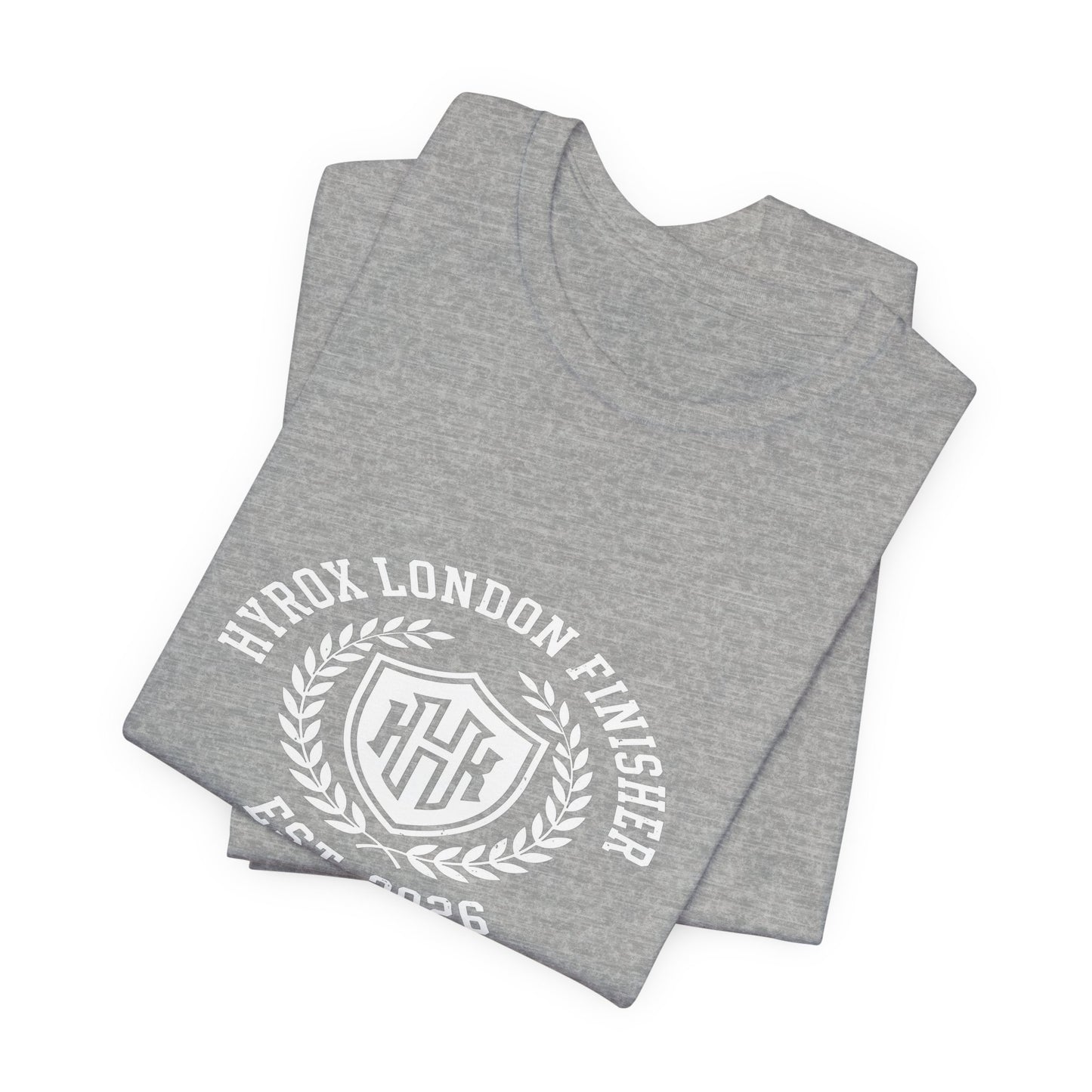 Tee HYROX London Finisher — photo produit | HybridDept