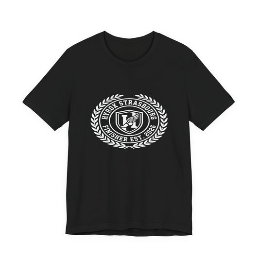 Tee HYROX Strasbourg Finisher — front view | hybriddept