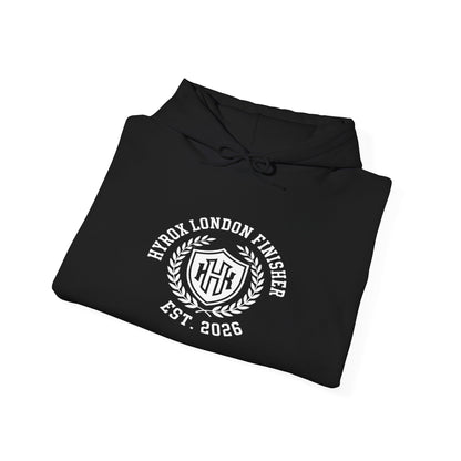 Hoodie HYROX London Finisher — photo produit | HybridDept