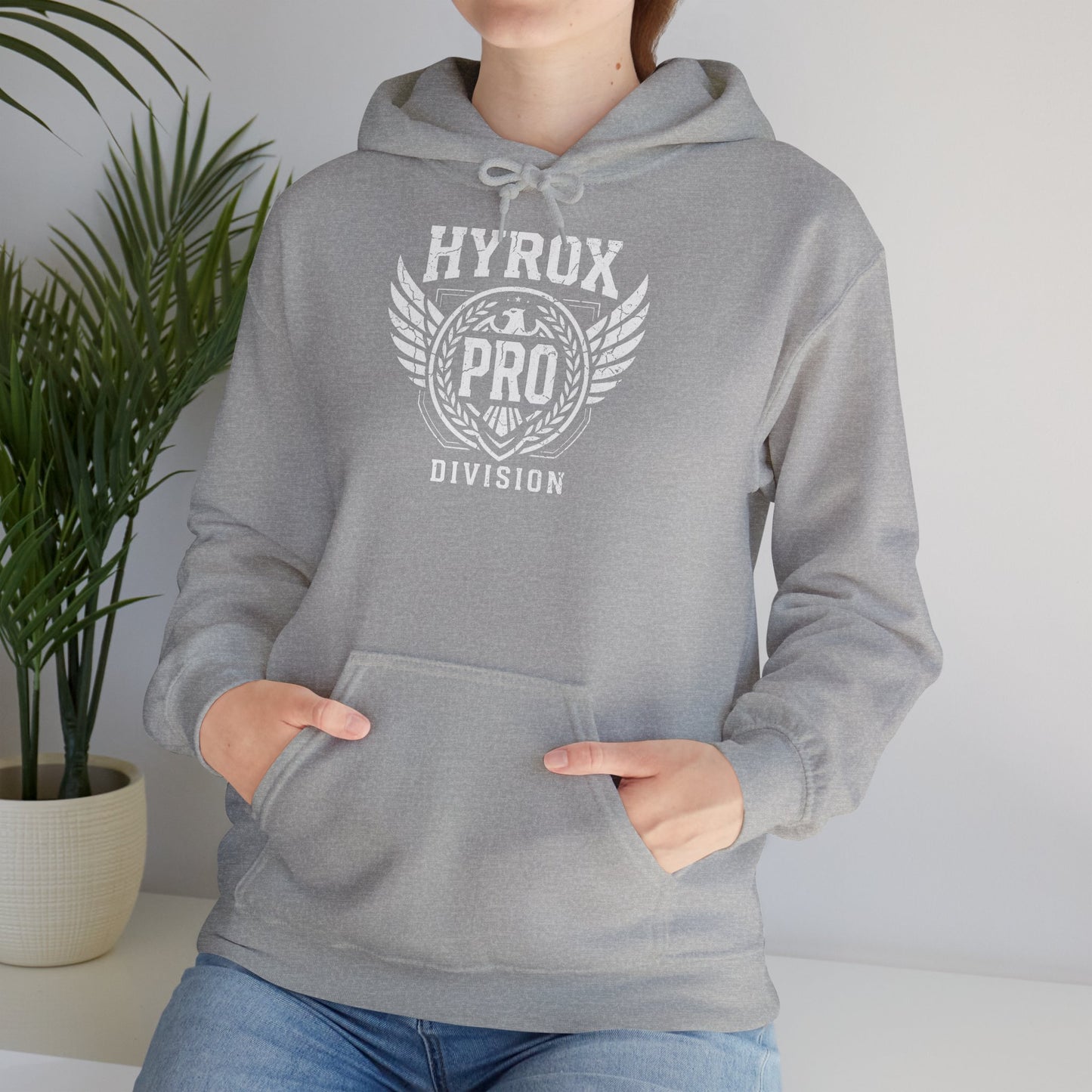 Hoodie HYROX Pro — vue côté | HybridDept