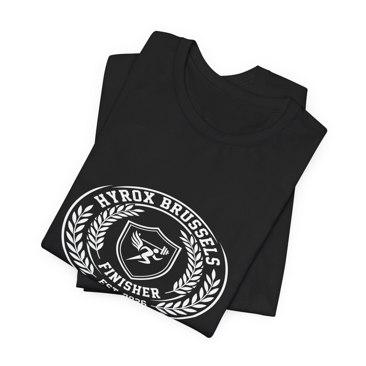 Tee HYROX Brussels Finisher — photo produit | HybridDept