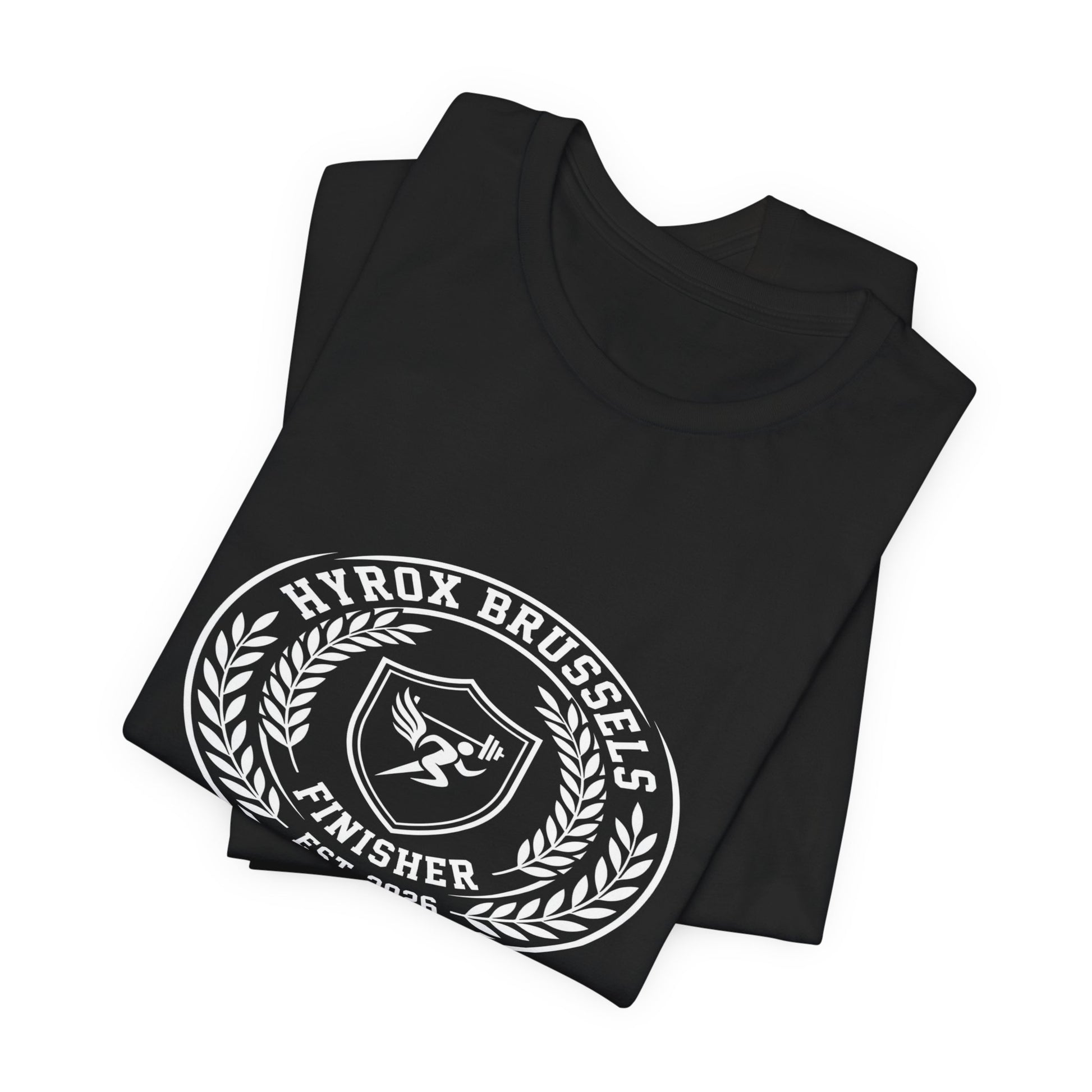 Tee HYROX Brussels Finisher — photo produit | HybridDept