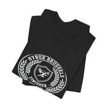 Tee HYROX Brussels Finisher — photo produit | HybridDept