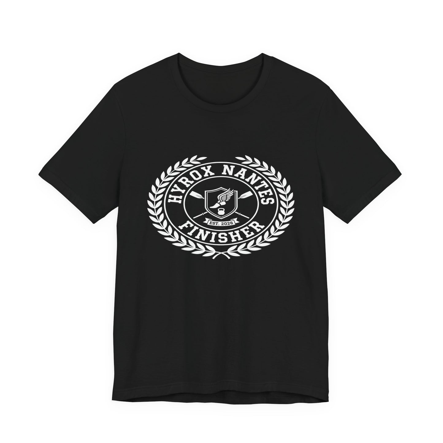 Tee HYROX Nantes Finisher — front view | hybriddept