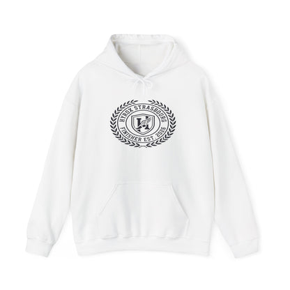 Hoodie HYROX Strasbourg Finisher — back view | hybriddept
