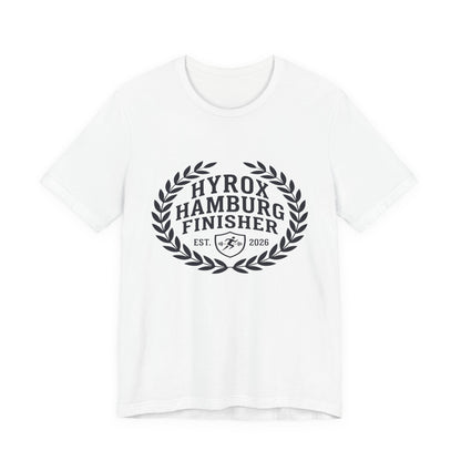 Tee HYROX Hamburg Finisher — back view | hybriddept