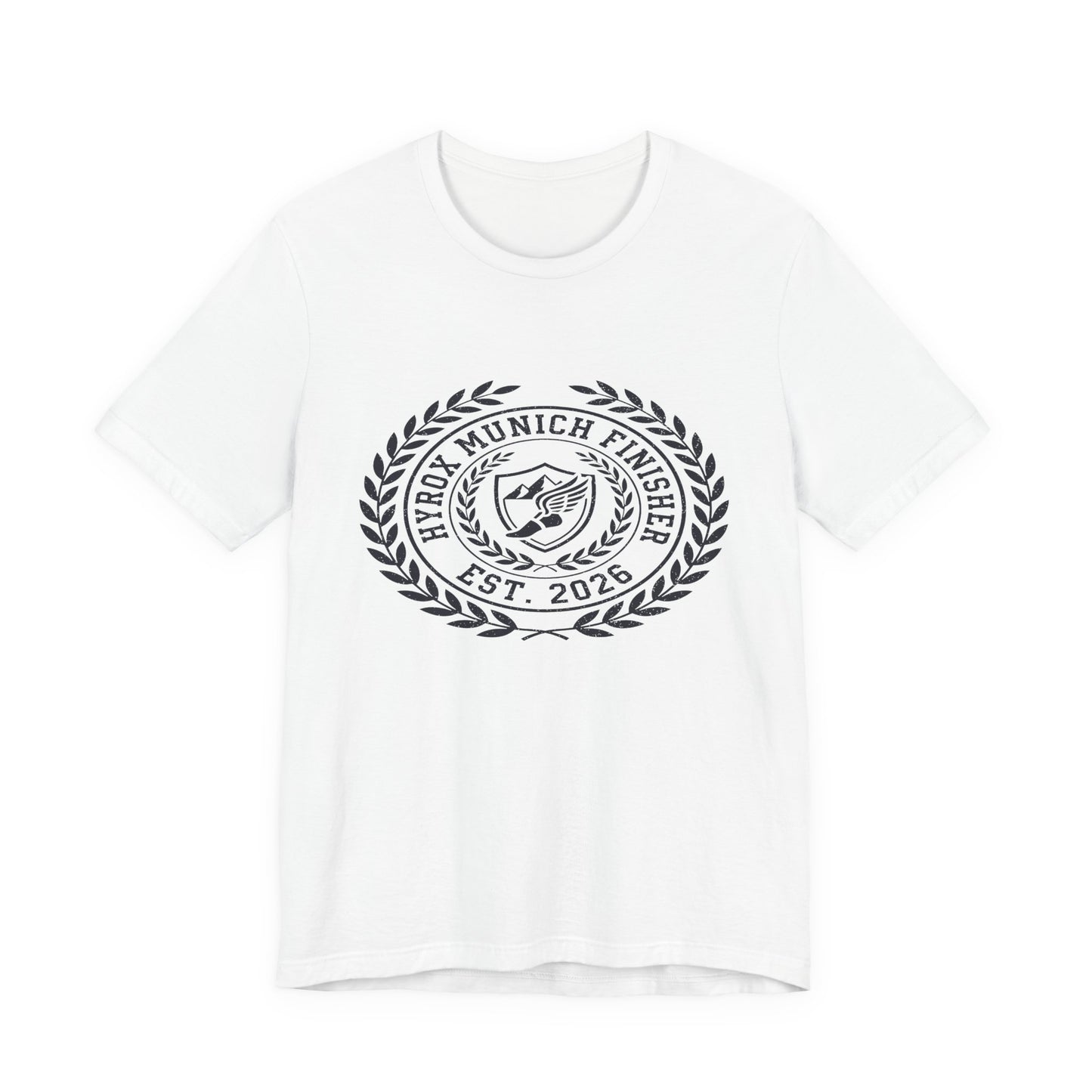 Tee HYROX Munich Finisher — back view | hybriddept