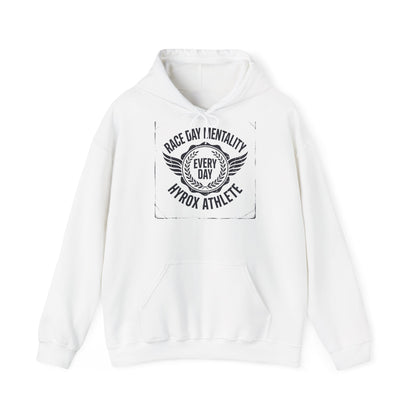 Hoodie Race Day Mentality — back view | hybriddept