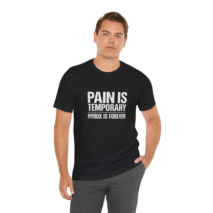 Tee Pain Is Temporary — fabric detail | hybriddept
