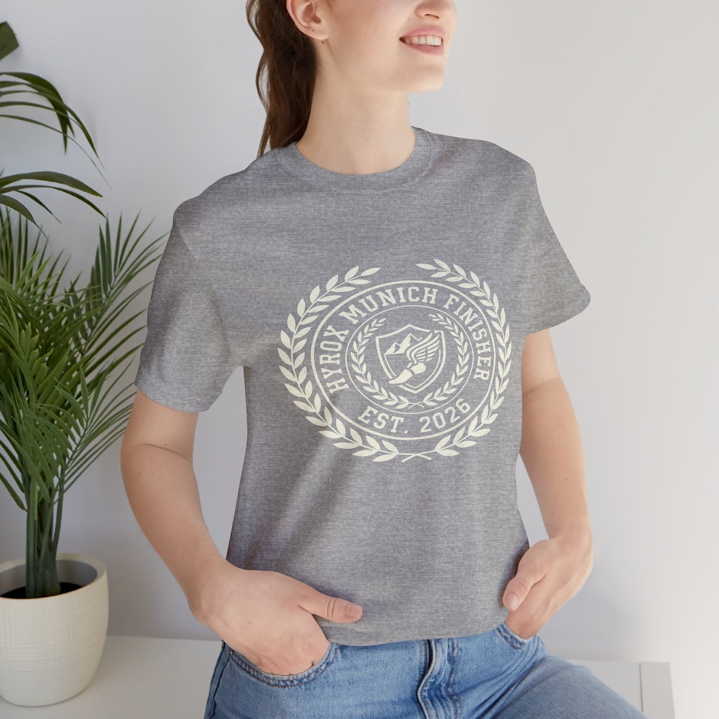Tee HYROX Munich Finisher — photo produit | HybridDept