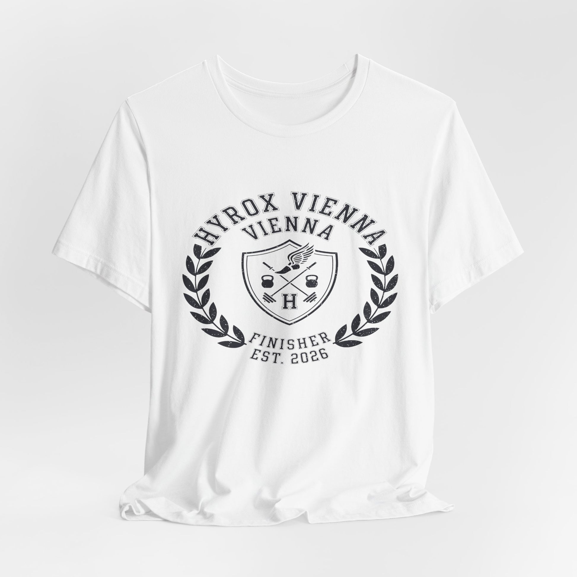 Tee HYROX Vienna Finisher — side view | hybriddept