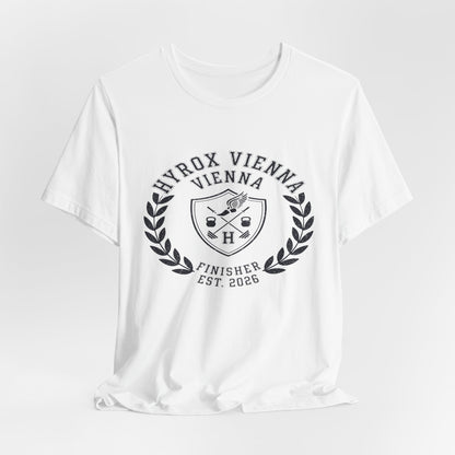 Tee HYROX Vienna Finisher — side view | hybriddept