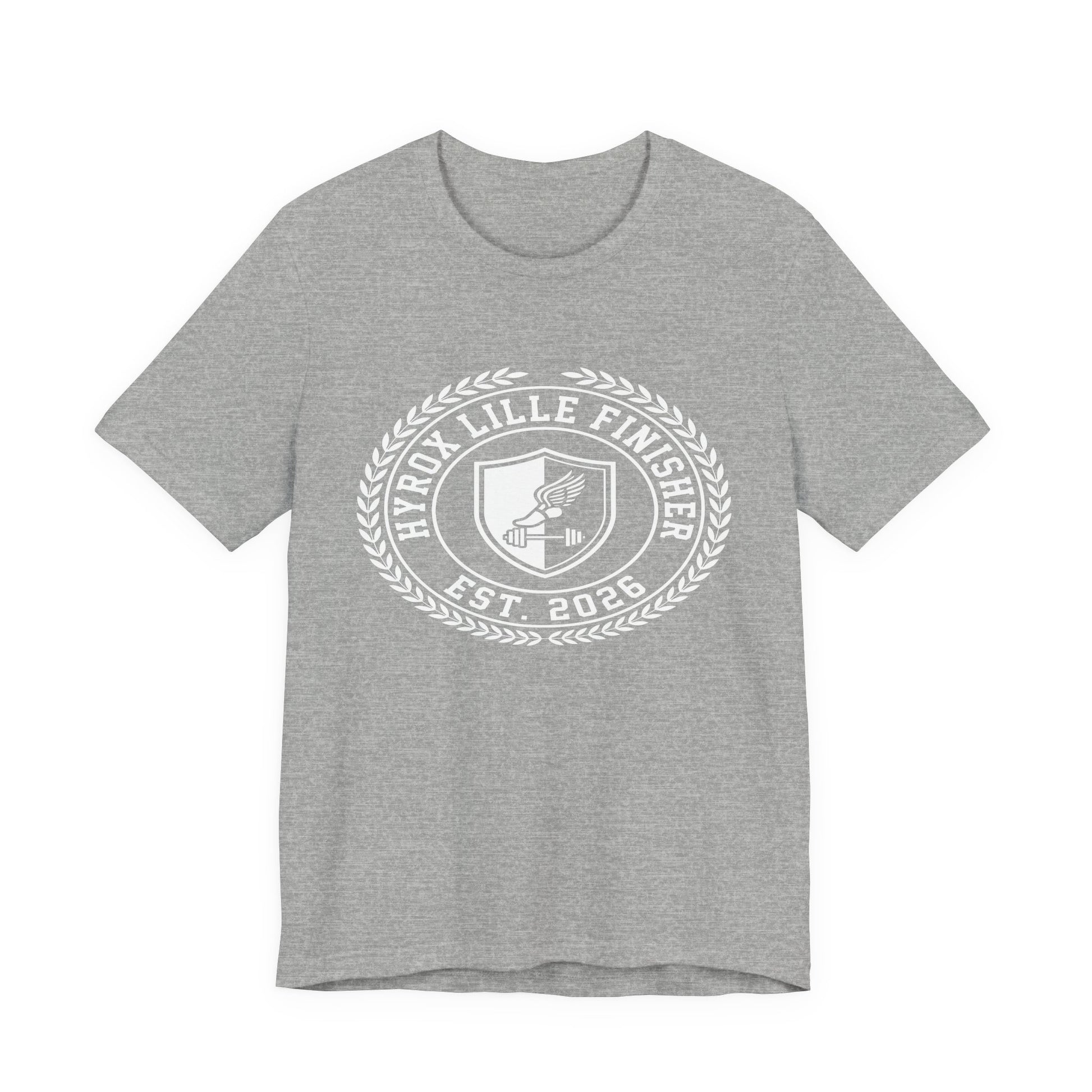 Tee HYROX Lille Finisher — détail inscription | hybriddept