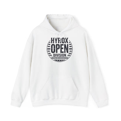 Hoodie HYROX Open — back view | hybriddept
