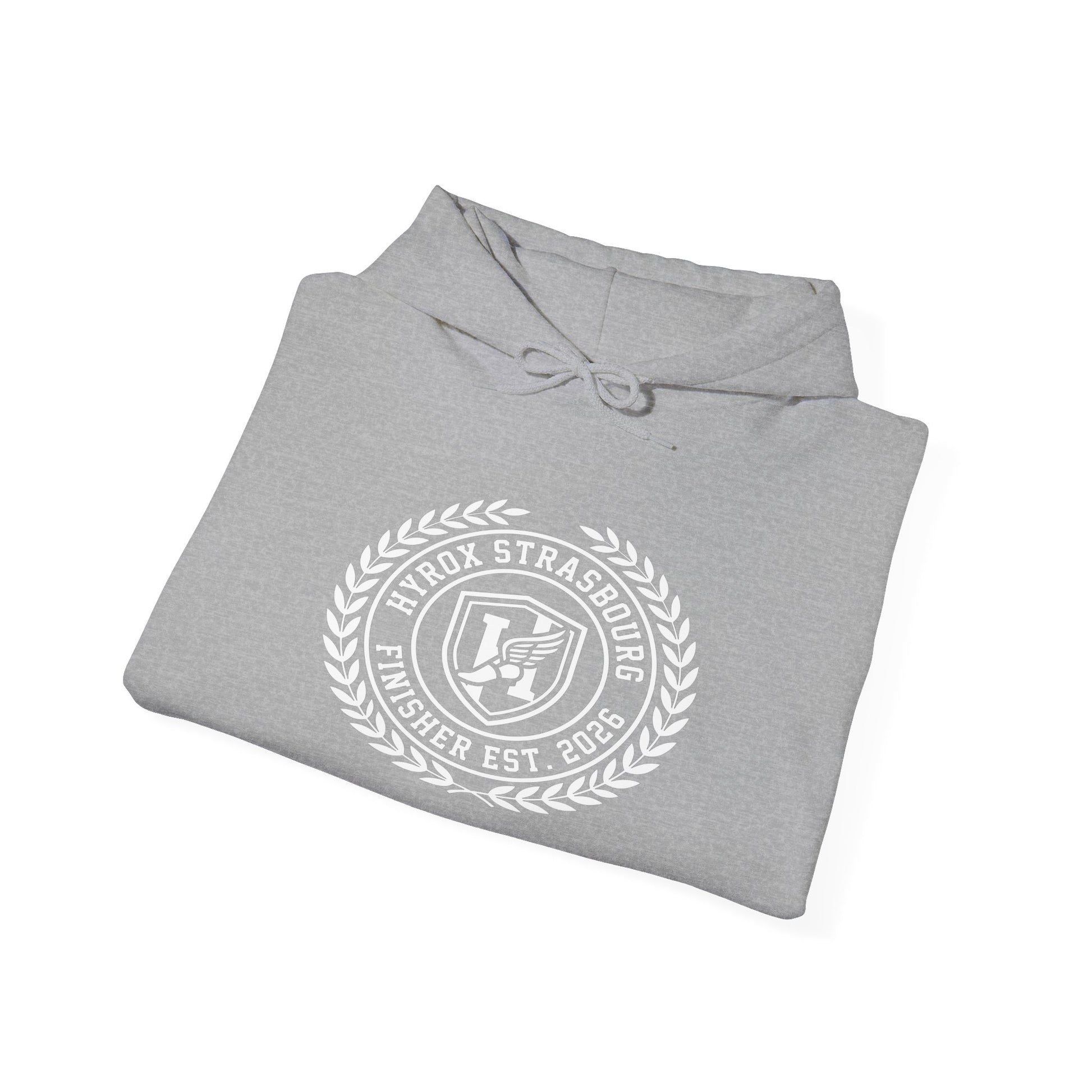 Hoodie HYROX Strasbourg Finisher — photo produit | HybridDept