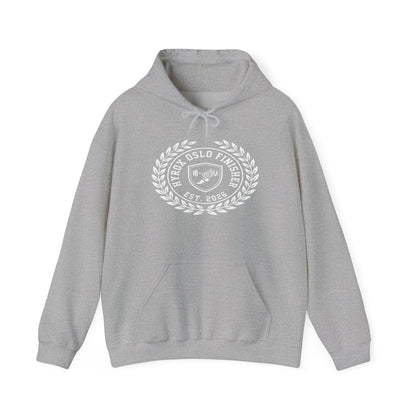 Hoodie HYROX Oslo Finisher — détail inscription | hybriddept