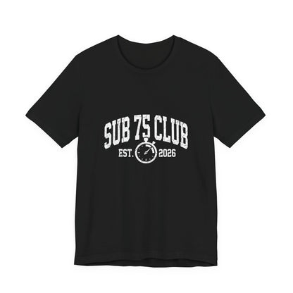 Tee SUB 75 Club — front view | hybriddept