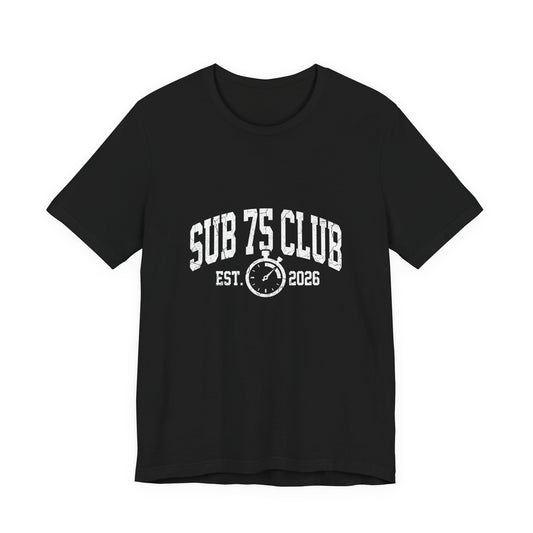 Tee SUB 75 Club — front view | hybriddept