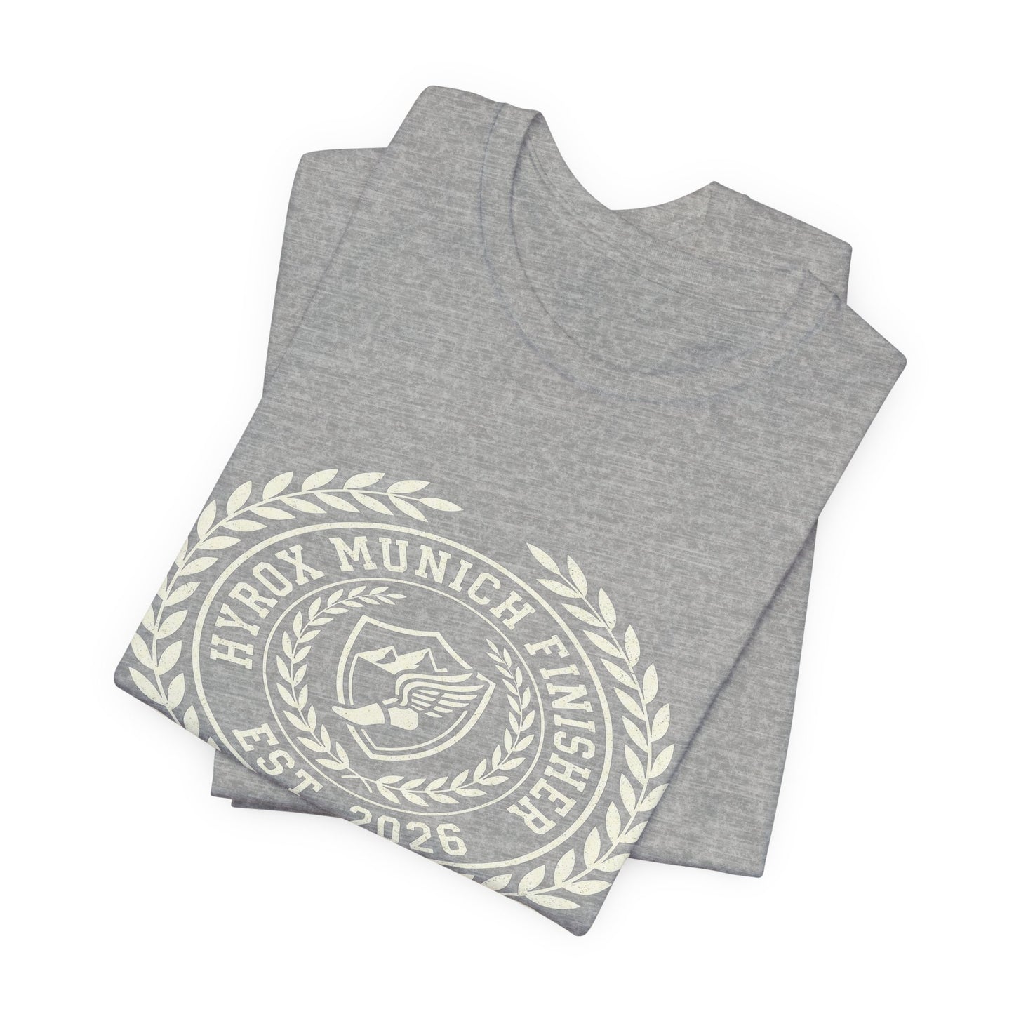 Tee HYROX Munich Finisher — photo produit | HybridDept