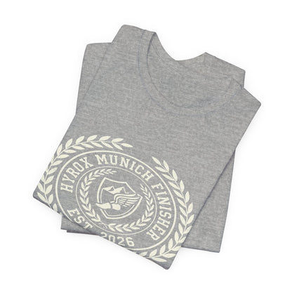 Tee HYROX Munich Finisher — photo produit | HybridDept
