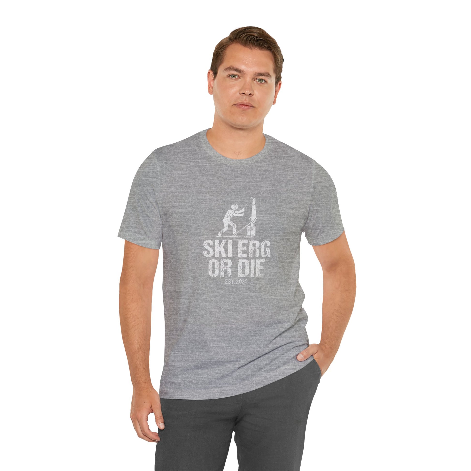 Tee Ski Erg Or Die — photo produit | HybridDept