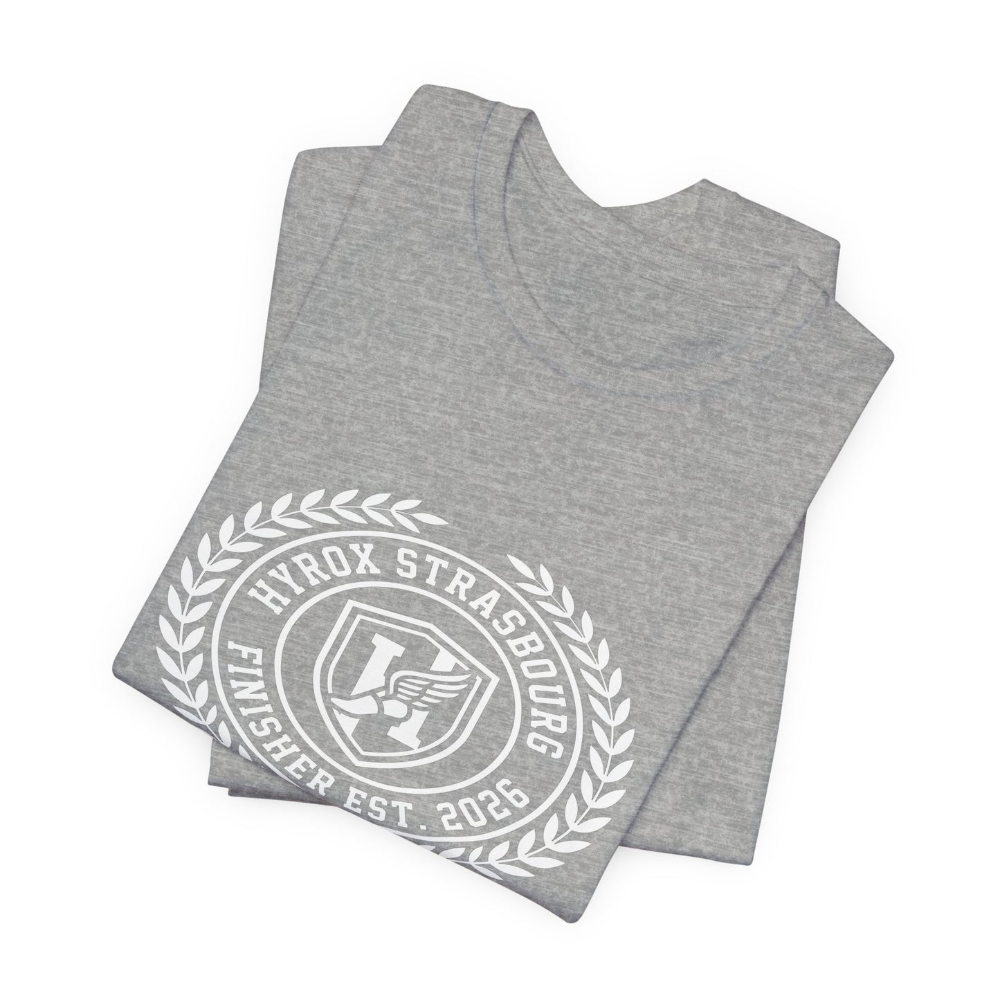 Tee HYROX Strasbourg Finisher — photo produit | HybridDept