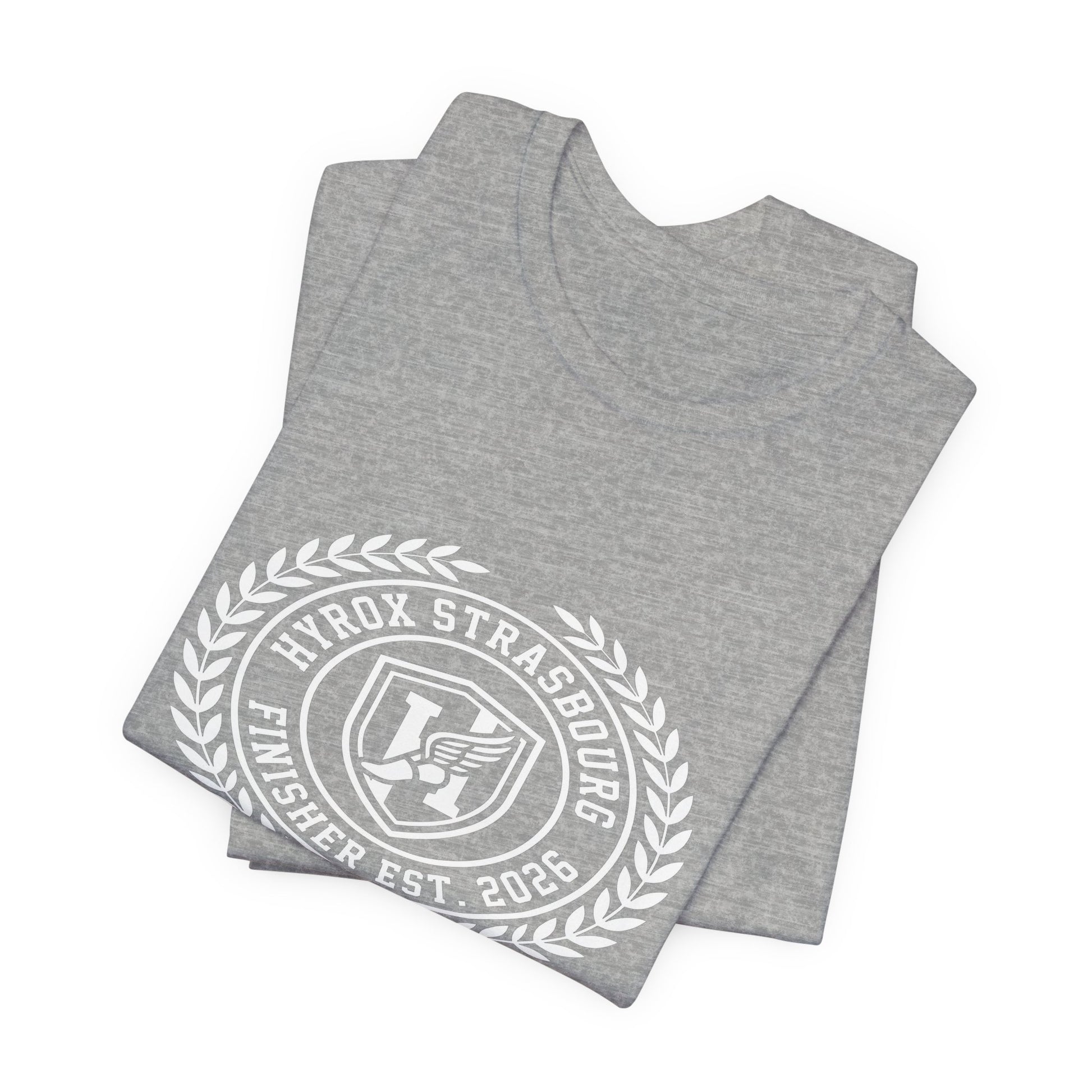 Tee HYROX Strasbourg Finisher — photo produit | HybridDept