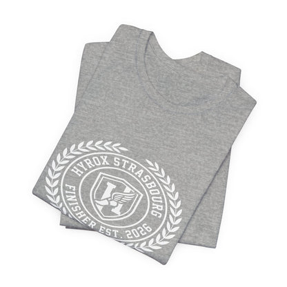 Tee HYROX Strasbourg Finisher — photo produit | HybridDept