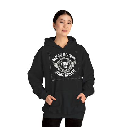Hoodie Race Day Mentality — détail matière | HybridDept