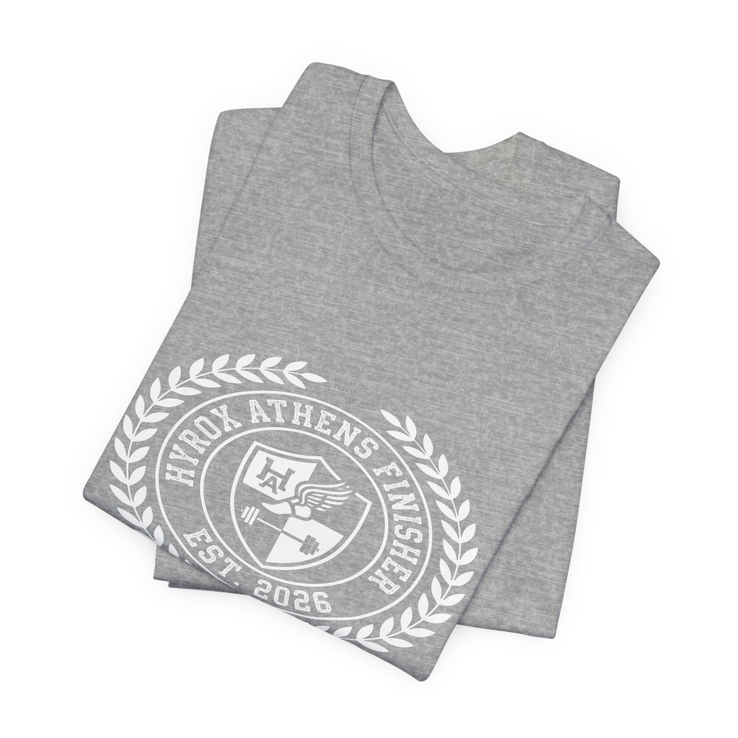 Tee HYROX Athens Finisher — photo produit | HybridDept