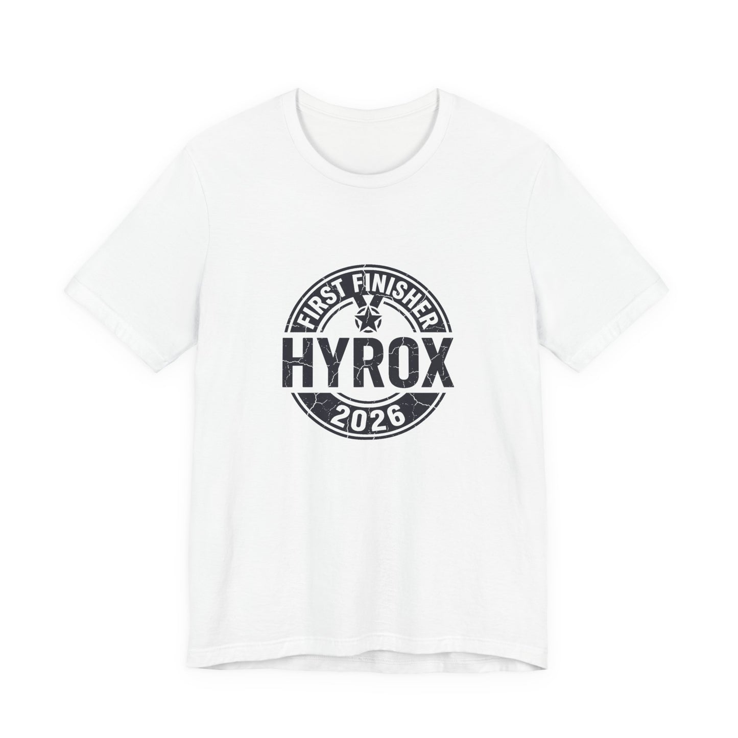 Tee First Finisher — back view | hybriddept