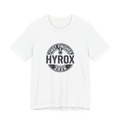 Tee First Finisher — back view | hybriddept
