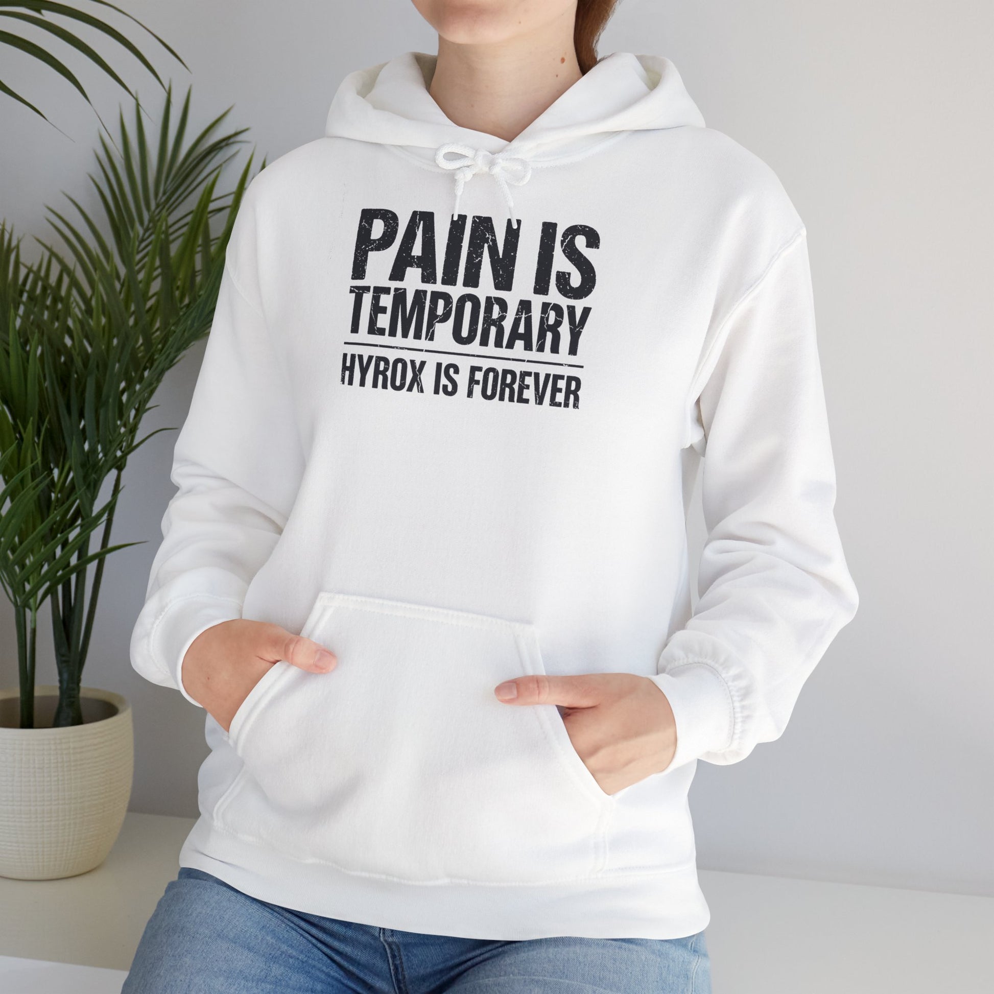 Hoodie Pain Is Temporary — photo produit | HybridDept