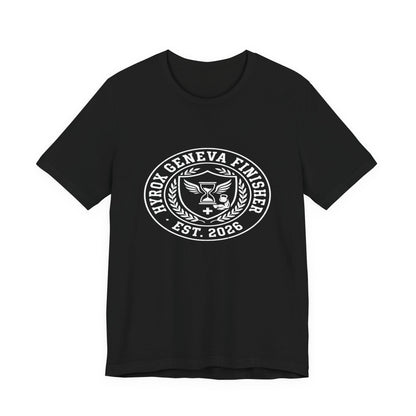 Tee HYROX Geneva Finisher — front view | hybriddept